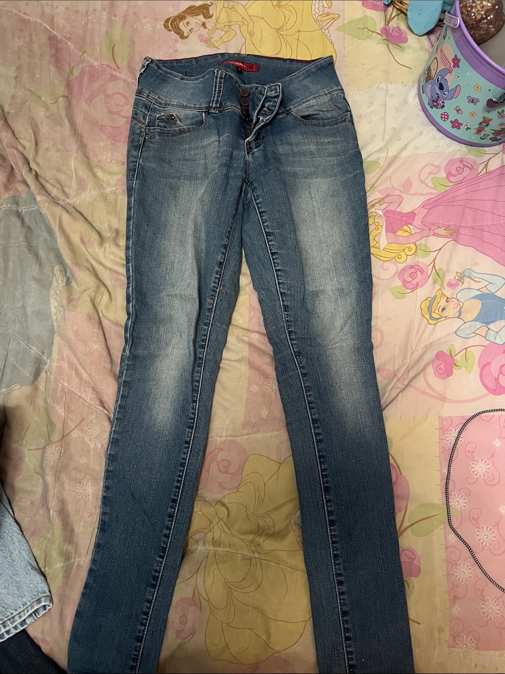 YMI Women's Skinny Jeans - Medium Blue Wash
